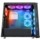 Nox Hummer TGX Rainbow RGB 3.0 USB Vidro temperado LED Preto - Item7