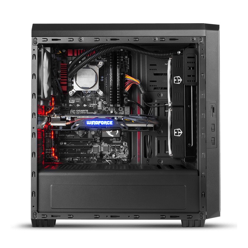 Caixa PC NOX Hummer ZS Preta - Item4