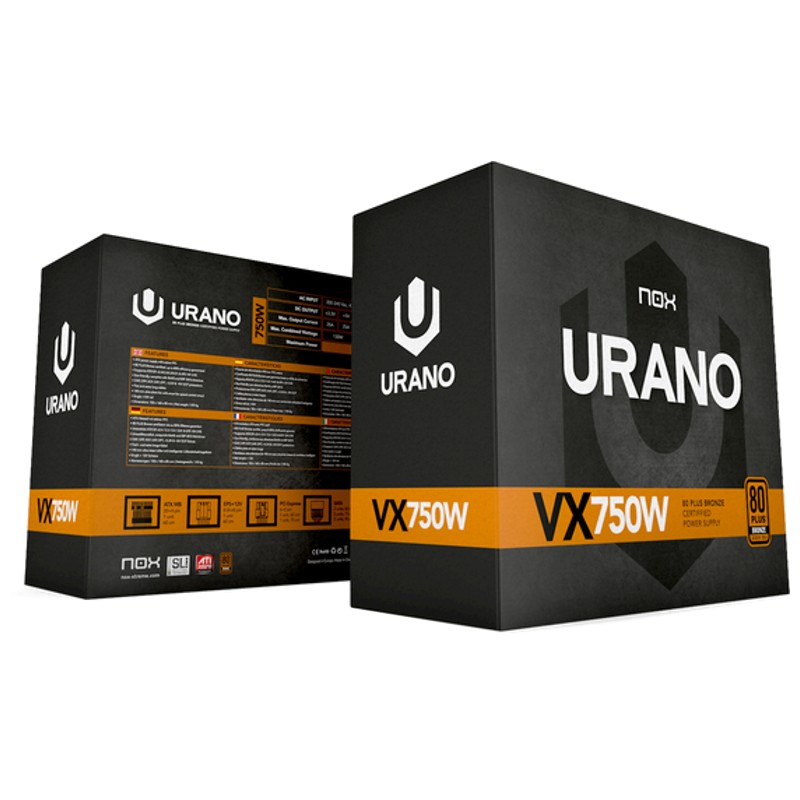 Nox Urano VX 750W 80+ Bronze - Ítem8