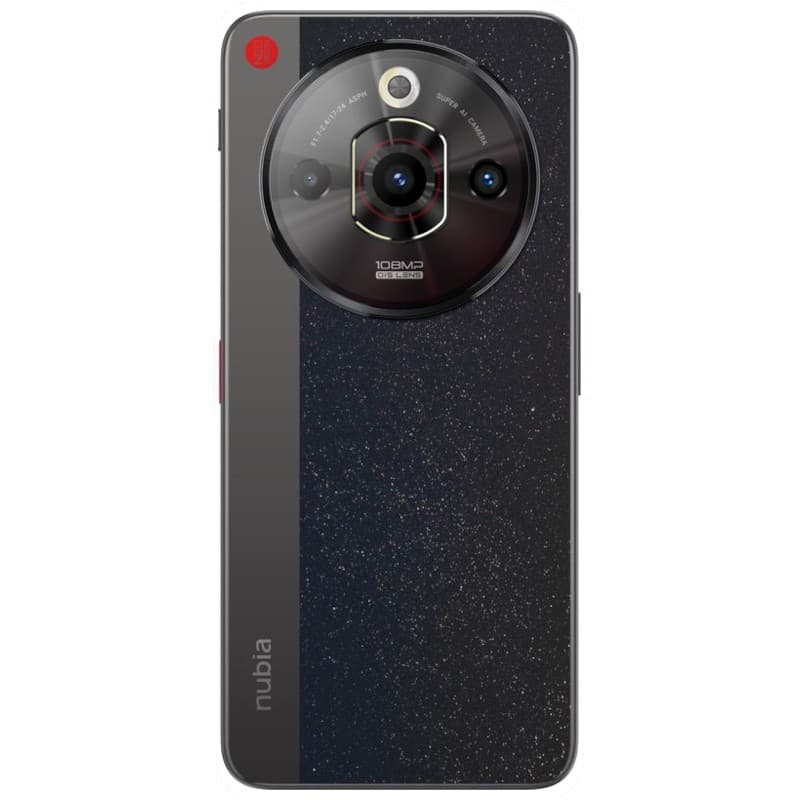 Traseira de Nubia Focus Pro 5G 8GB/256GB Preto - Telemóvel