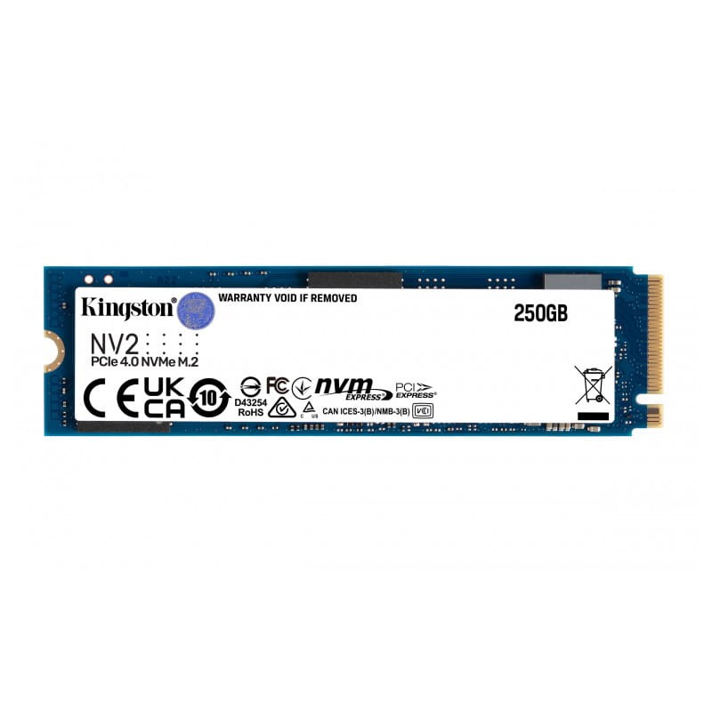 Kingston Technology NV2 M.2 2280 250 GB PCIe 4.0 NVMe 3D NAND - Disque Dur SSD - Ítem
