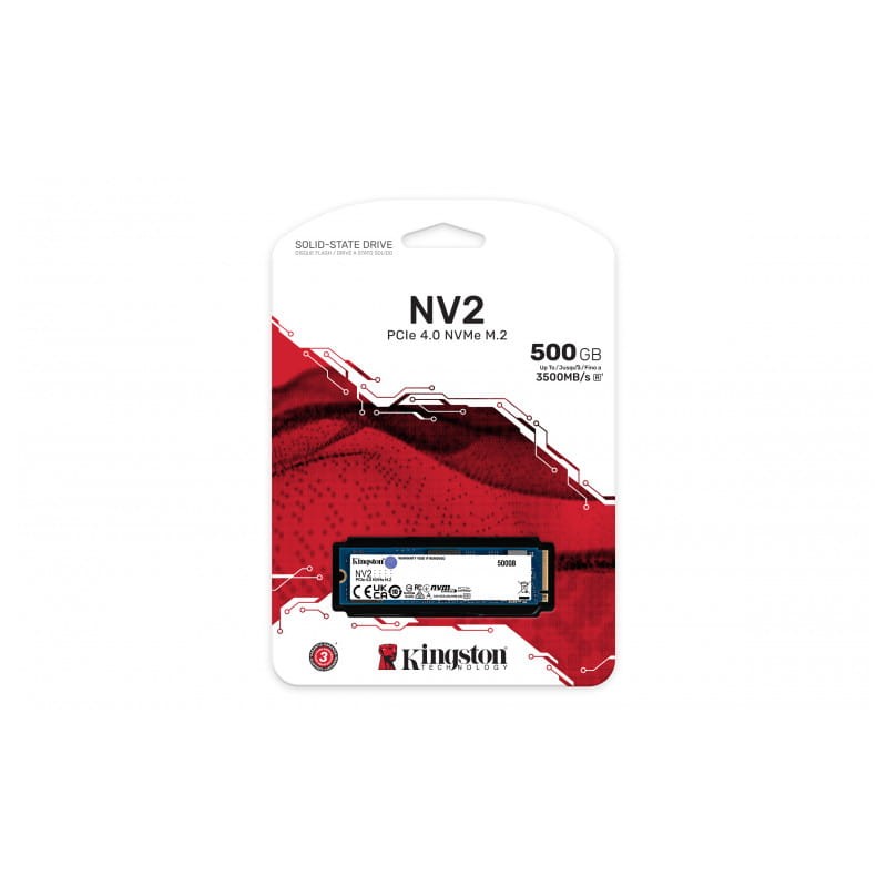 Kingston Technology NV2 M.2 2280 500 GB PCIe 4.0 NVMe 3D NAND - Disco duro SSD - Ítem3