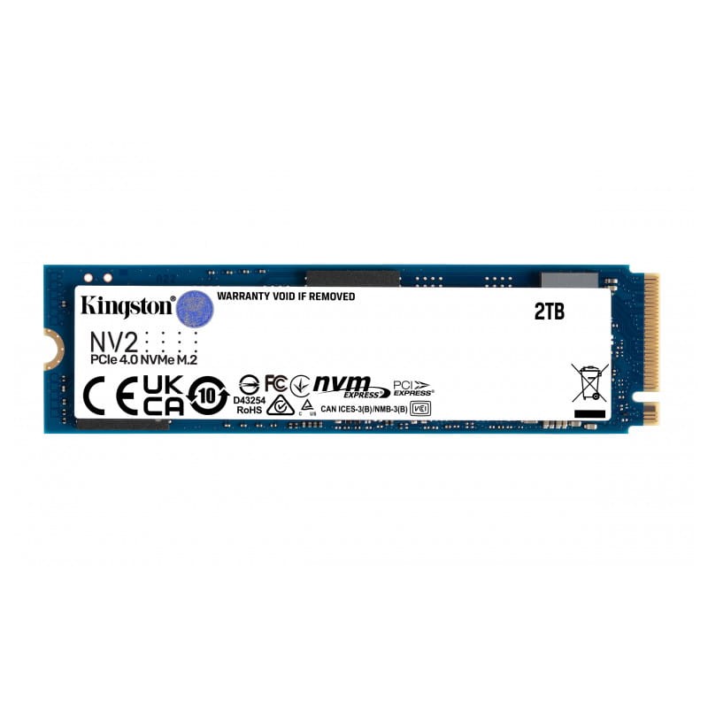 Kingston Technology NV2 M.2 2280 2 TB PCIe 4.0 NVMe 3D NAND - Disco duro SSD - Ítem