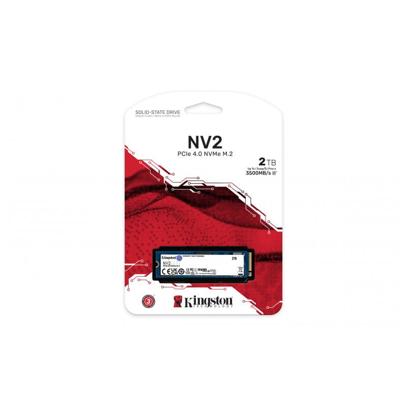 Kingston Technology NV2 M.2 2280 2 TB PCIe 4.0 NVMe 3D NAND - Disco duro SSD - Ítem3