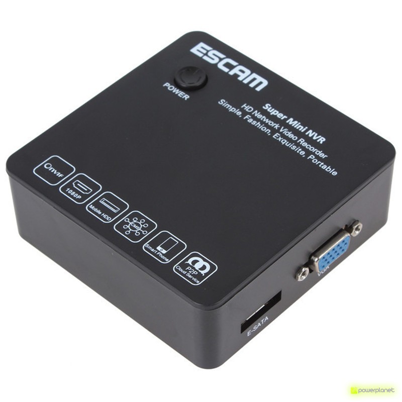 Gravador de vídeo NVR ESCAM K108