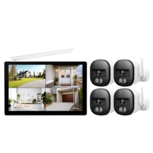 Kit de Videovigilancia Grabador Sricam NVS010 + 4 cámaras IPC056 5MP
