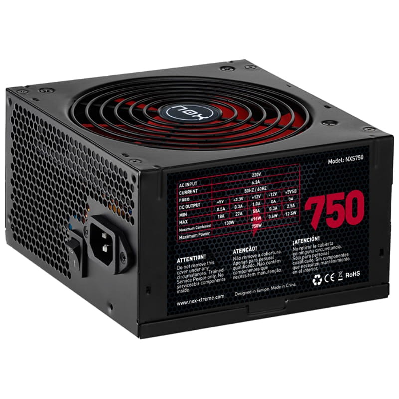 Alimentation Nox NX 750W 140mm - Ítem