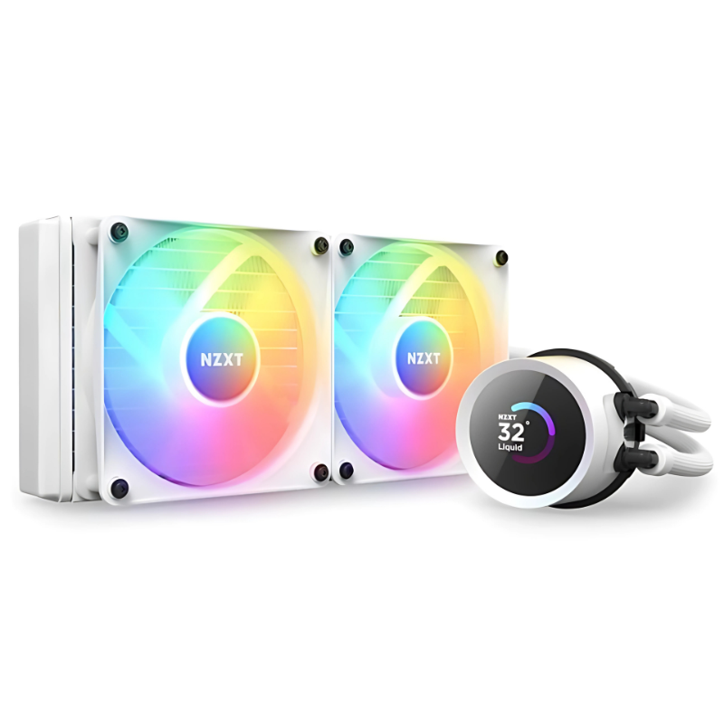 NZXT Kraken 240 RGB Blanco - Sistema de refrigeración líquida - Ítem