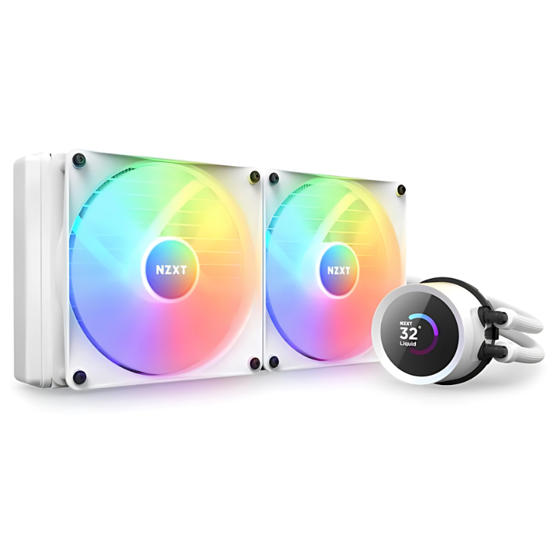 NZXT Kraken 280 RGB Blanco - Sistema de refrigeración líquida - Ítem