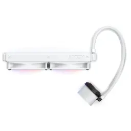 Vista superior do Sistema de refrigeração líquida NZXT Kraken 280 RGB Branco