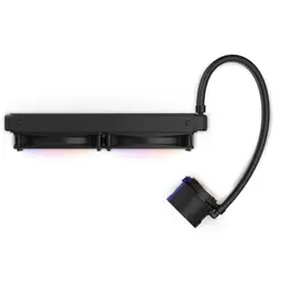 Vue du dessus du Système de refroidissement liquide NZXT Kraken 280 RGB Noir