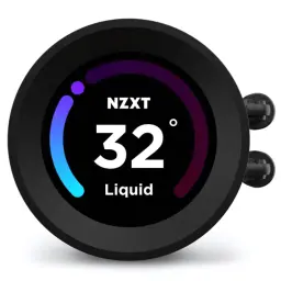 Détail de la pompe du Système de refroidissement liquide NZXT Kraken Elite 240 Noir