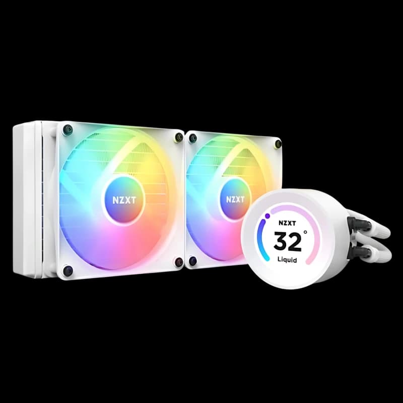 NZXT Kraken Elite 240 RGB Blanc - Système de refroidissement liquide