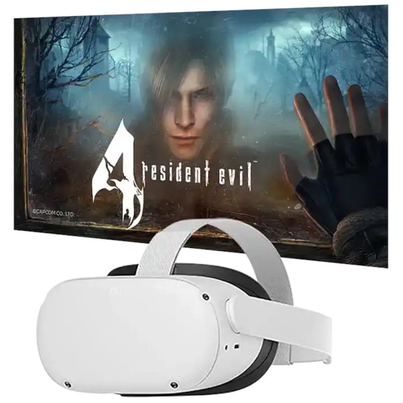 Oculus Quest 2 - Jeu Resident Evil 4 - Manettes tactiles