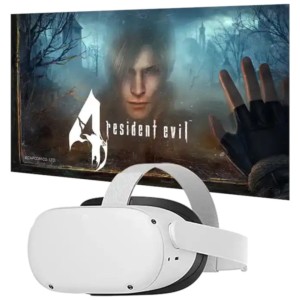 Oculus Quest 2 Édition Limitée Pack Resident Evil 4 128 Go - Lunettes de Réalité Virtuelle