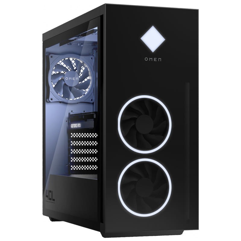 HP OMEN 40L GT21-0061ns Intel Core i7 i7-12700K /32GB /1TB SSD /GeForce RTX 3080 / Windows 11 Noir - Home Tower PC - Ítem1