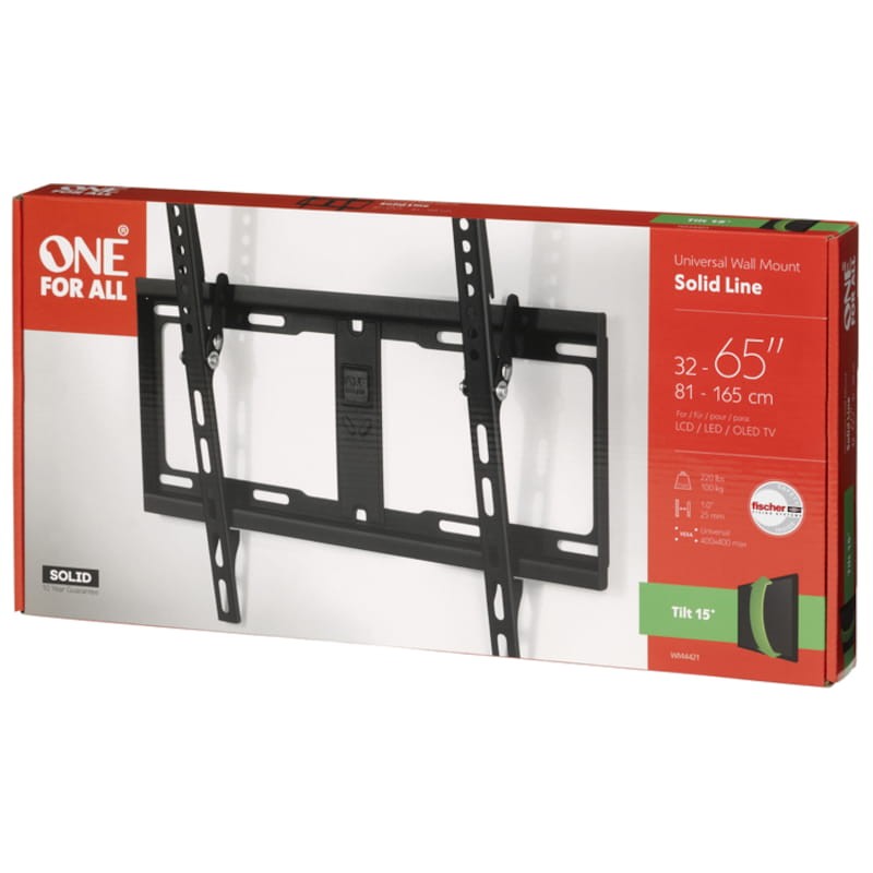 One For All SOLID 32-65 400x400 mm Negro - Soporte para TV - Ítem2