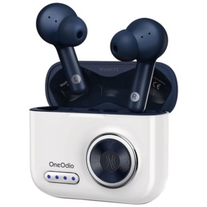 Oneodio F2 TWS Branco e Azul - Fones de ouvido Bluetooth