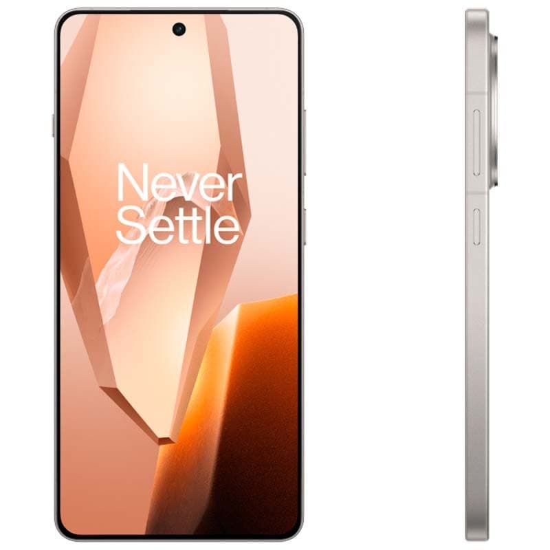 Oneplus 13R 5G 12GB/256GB Arena - vista frontal y lateral