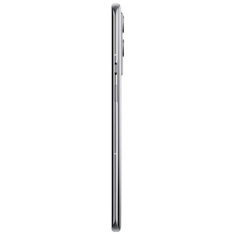 Oneplus 9 Pro 8Go/128Go Argent Non Scellé, profil ultra fin argenté, cadre métallique lisse, module photo pro légèrement saillant, finition brillante