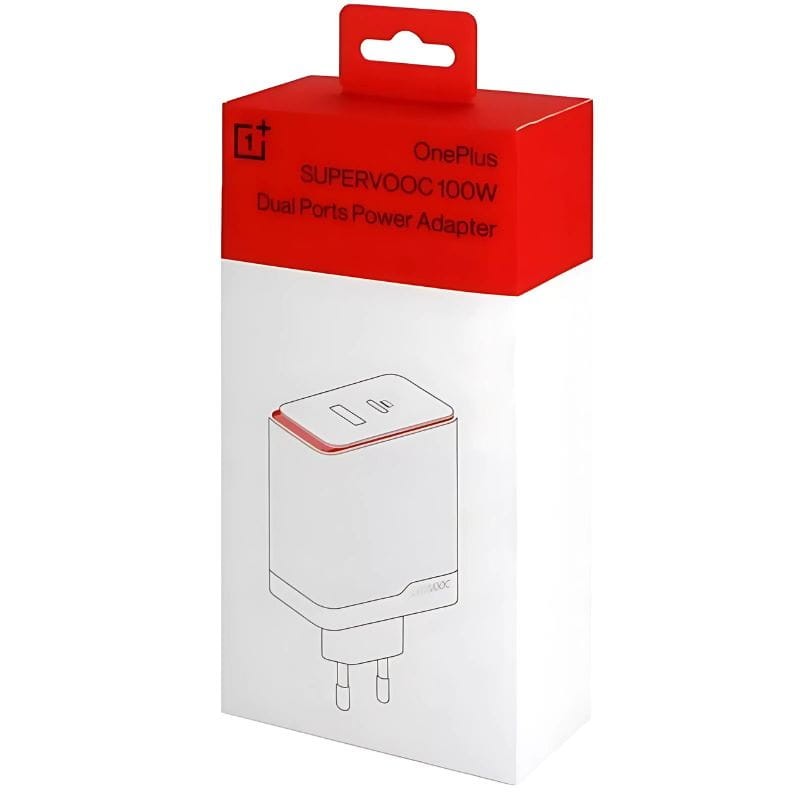 OnePlus SUPERVOOC Adaptateur électrique 100W double port blanc - Ítem5