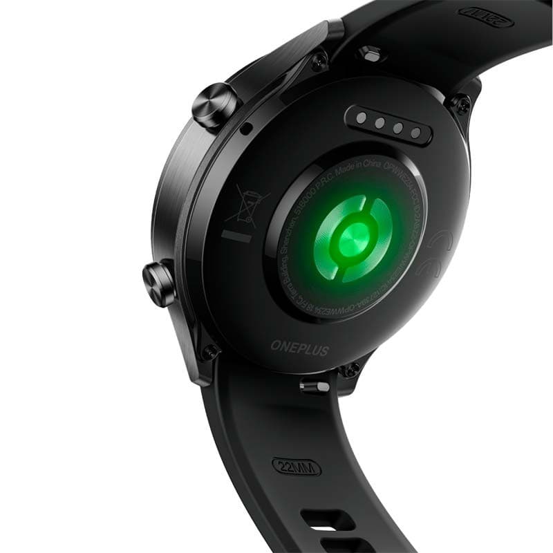 sensor PPG do Relógio inteligente OnePlus Watch 2R cinzento