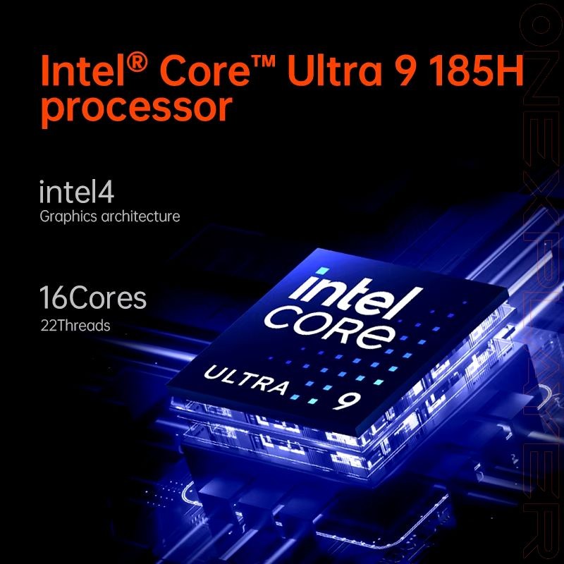 Onexplayer M1 Intel i9 Ultra 185H/32GB DDR5/2TB SDD M.2/Windows 11 RGB Negro - Mini PC Gaming - Ítem3