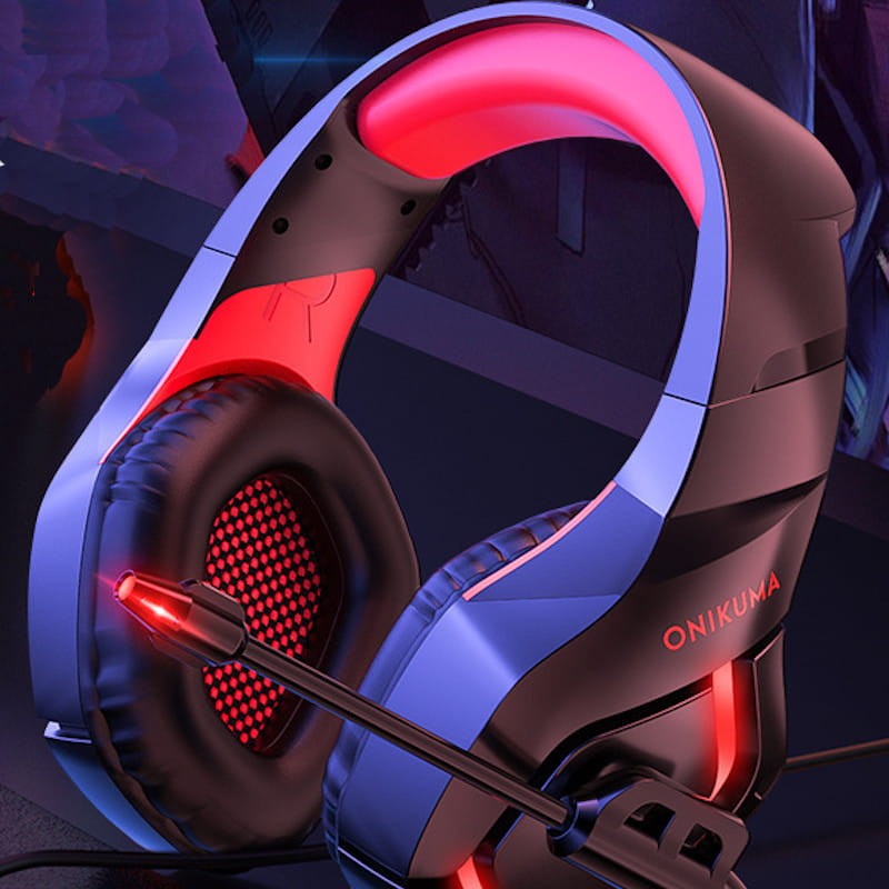 ONIKUMA K1-B Rojo - Auriculares Gaming - Ítem4