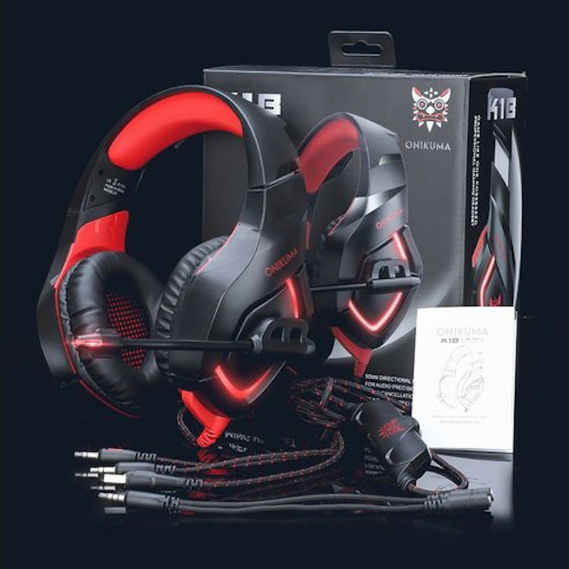 ONIKUMA K1-B Rojo - Auriculares Gaming - Ítem7