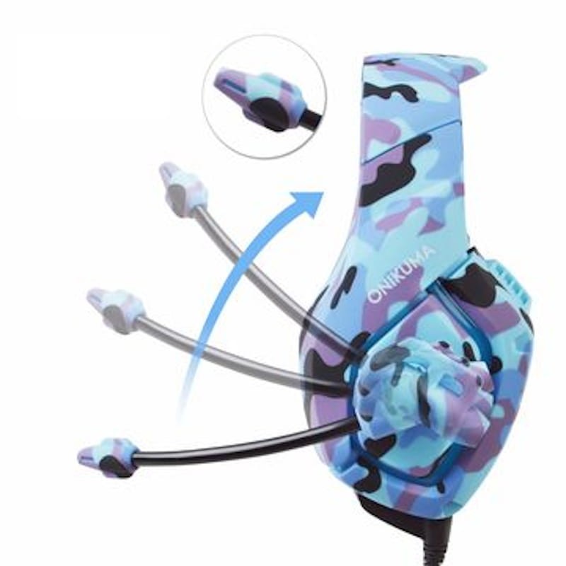 ONIKUMA K1B Azul Camuflage - Fones de ouvido para jogos - Item2