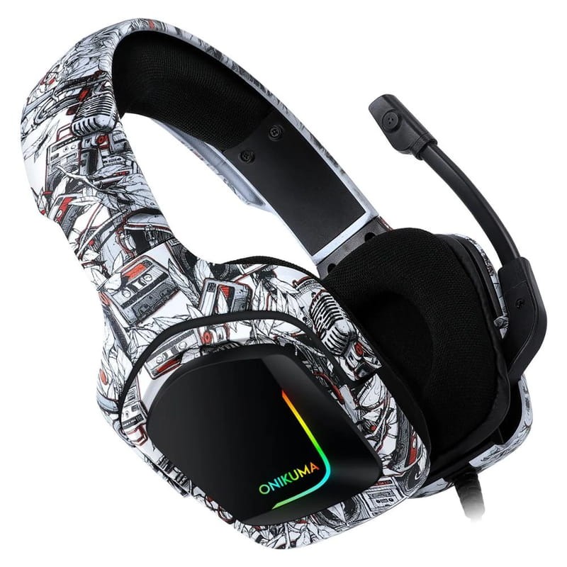 ONIKUMA K20 Blanco Camuflaje - Auriculares Gaming - Ítem1