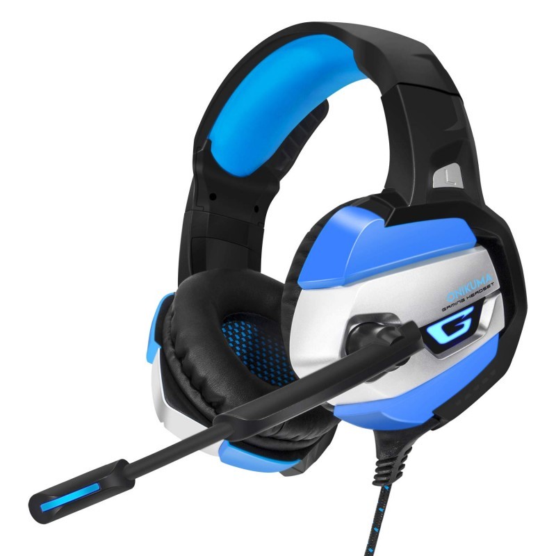 ONIKUMA K5 Blue - Headset Gaming