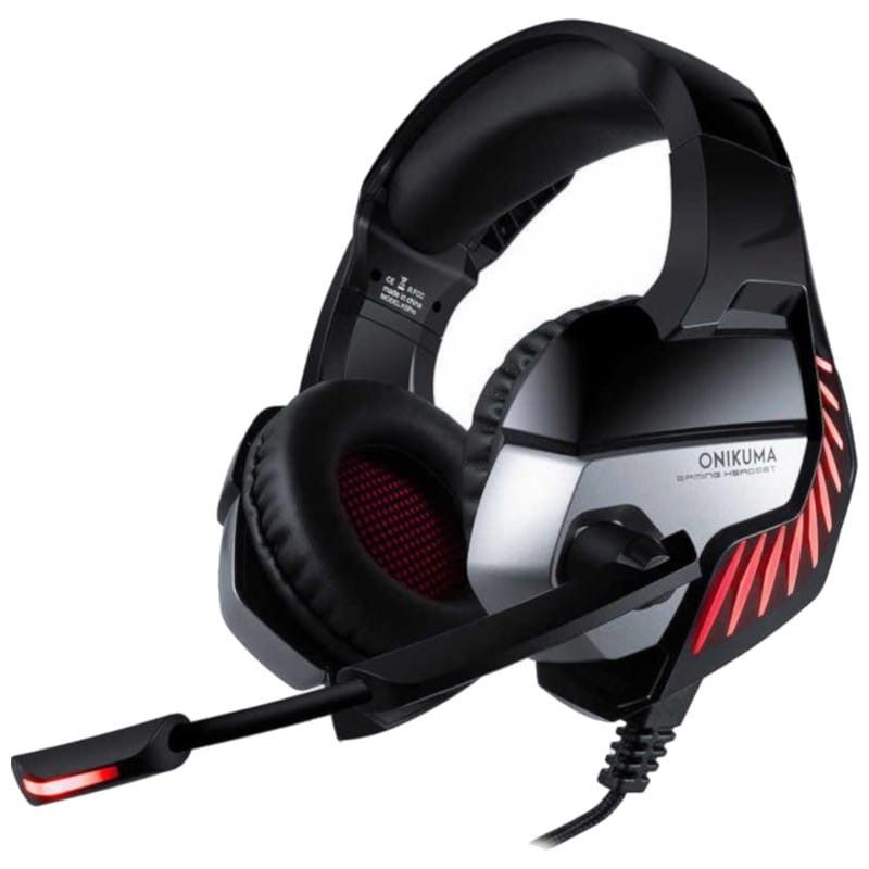 ONIKUMA K5 PRO Vermelho - Auscultadores Gaming - Item4