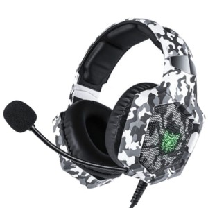 ONIKUMA K8 RGB White Camouflage - Gaming Headphones