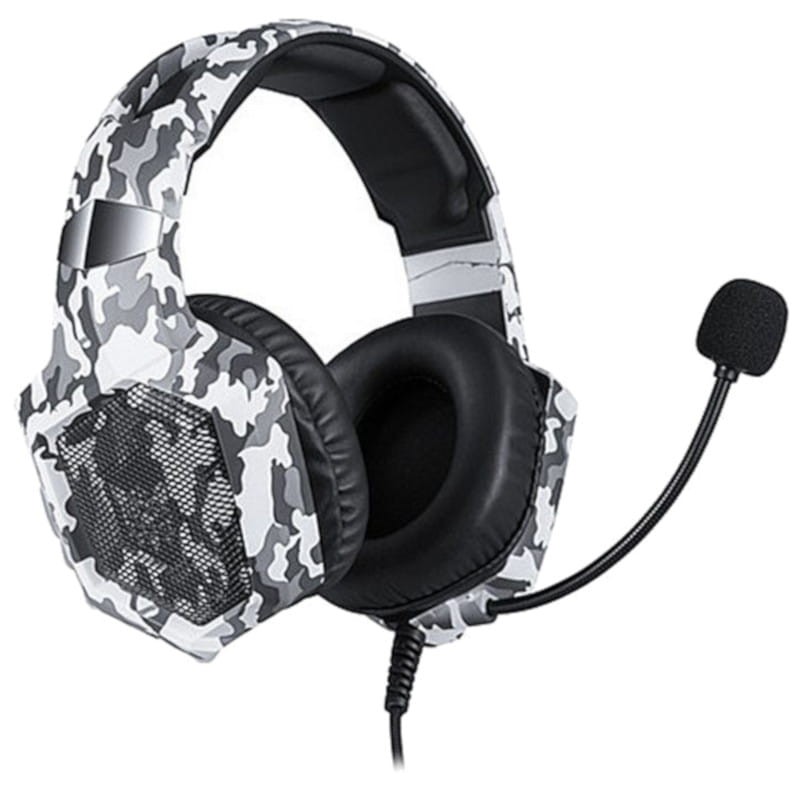 Buy ONIKUMA K8 RGB White Camouflage - Gaming Headphones - PowerPlanetOnline