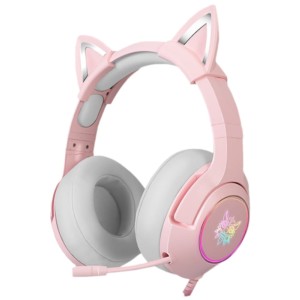 ONIKUMA K9 Pink Gaming Headphones