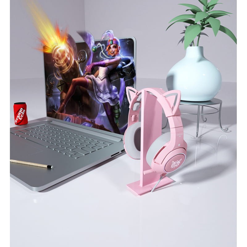 Auriculares Gaming ONIKUMA K9 Rosa - Ítem4