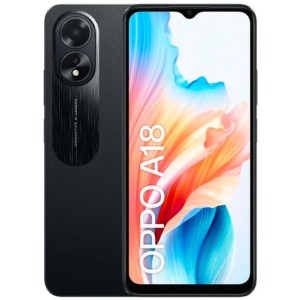 Telemóvel Oppo A18 4G 4GB/128GB Preto