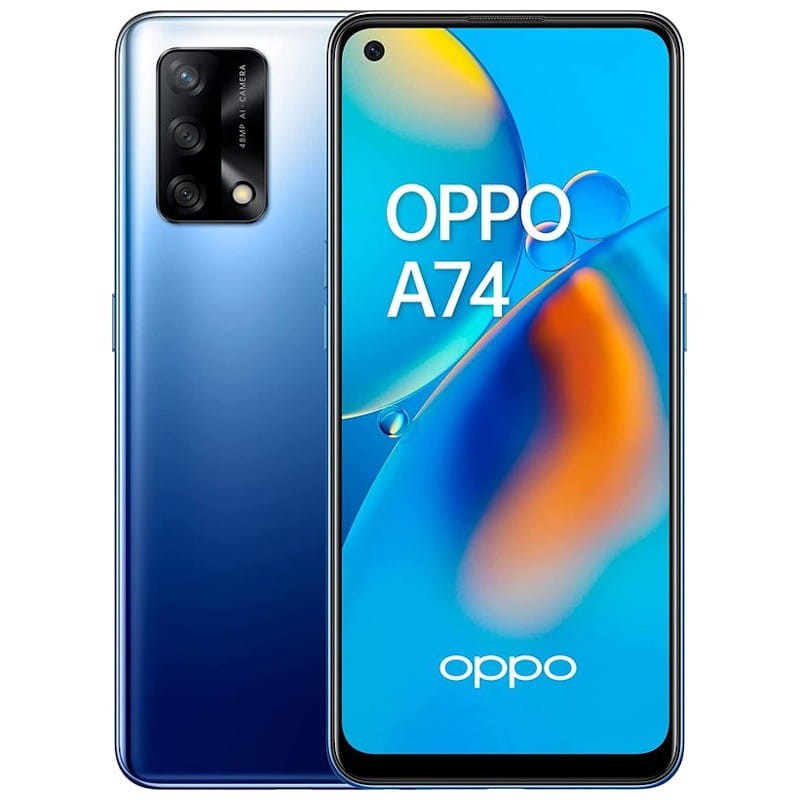 Teléfono móvil Oppo A74 4GB/128GB Azul