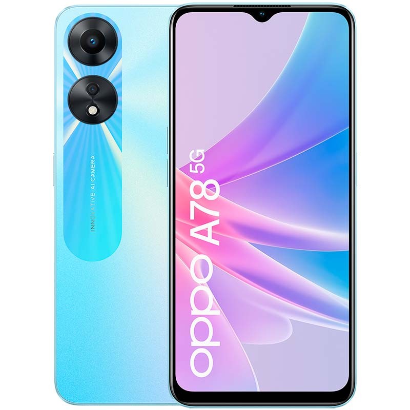 Oppo A78 5G 4GB/128GB Azul - Teléfono móvil