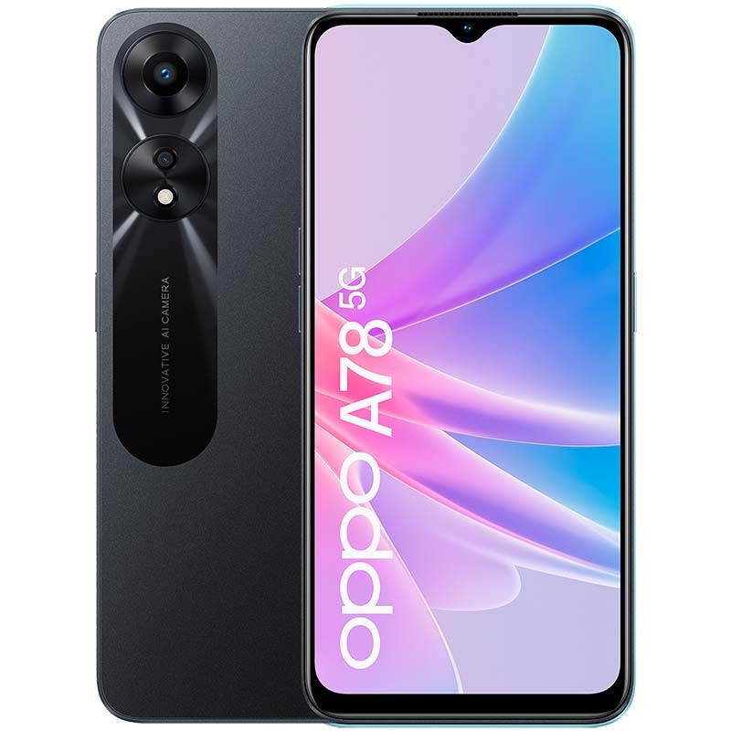 Teléfono móvil Oppo A78 5G 8GB/128GB Negro - Ítem