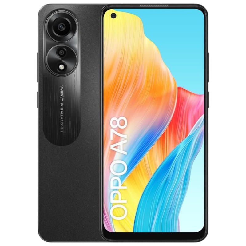 Oppo A78 8GB/128GB Negro - Teléfono móvil - Clase B Reacondicionado - Ítem