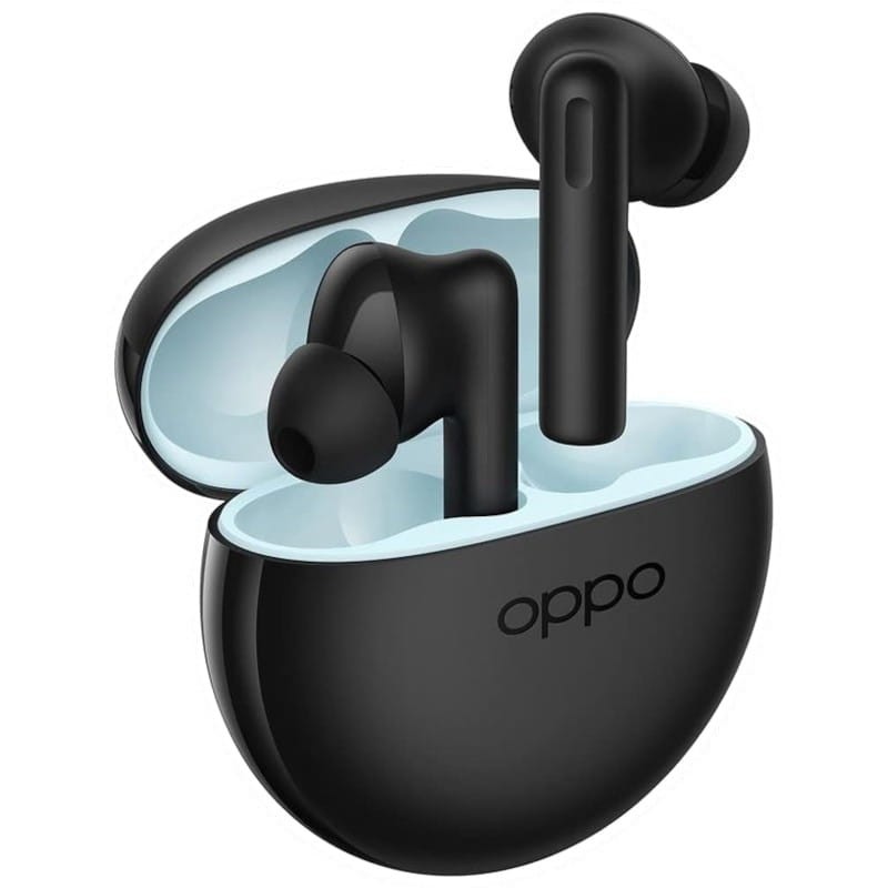 Auriculares inalámbricos - Enco X OPPO, Intraurales, Bluetooth, Negro