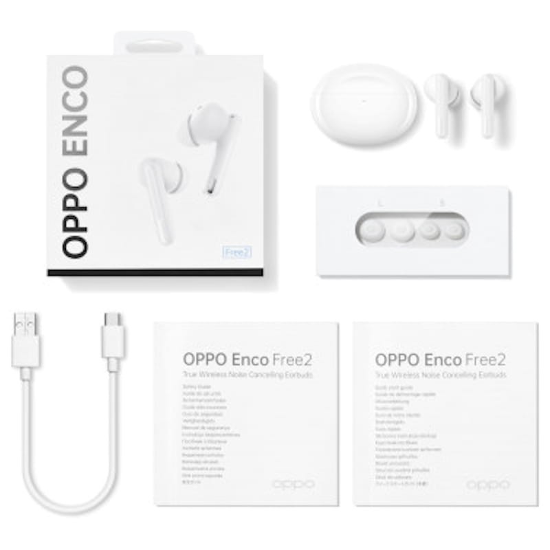 OPPO Enco Free 2 W52 Blanc - Écouteurs Bluetooth - Ítem4