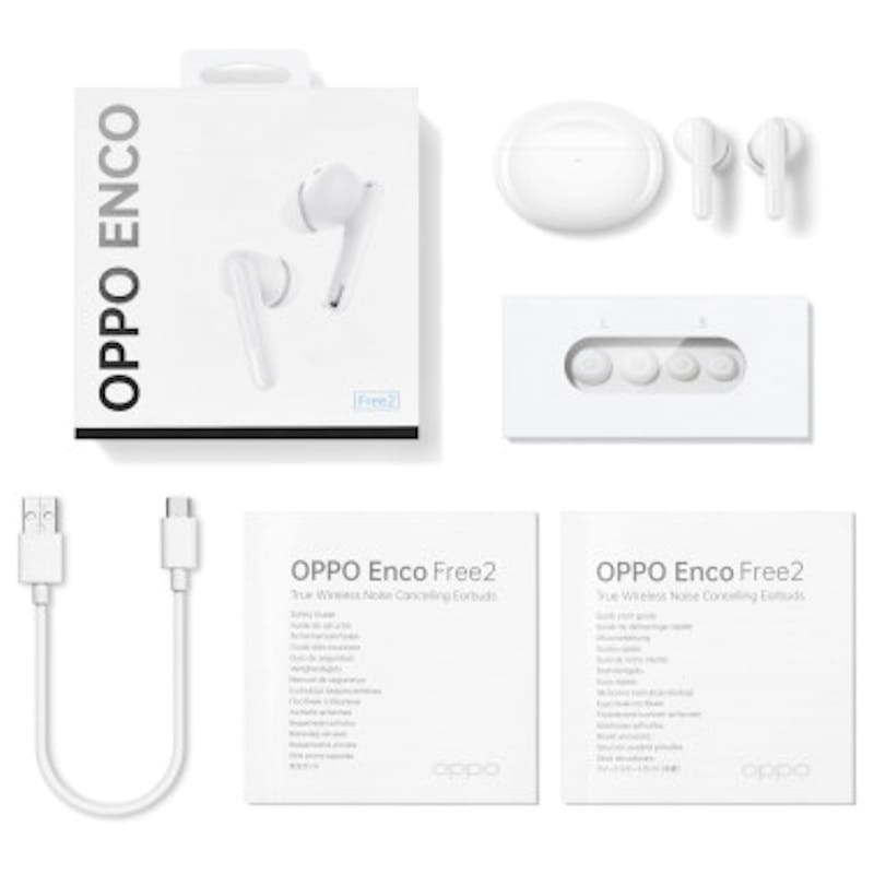 OPPO Enco Free 2 W52 Branco - Fones de ouvido Bluetooth - Item4
