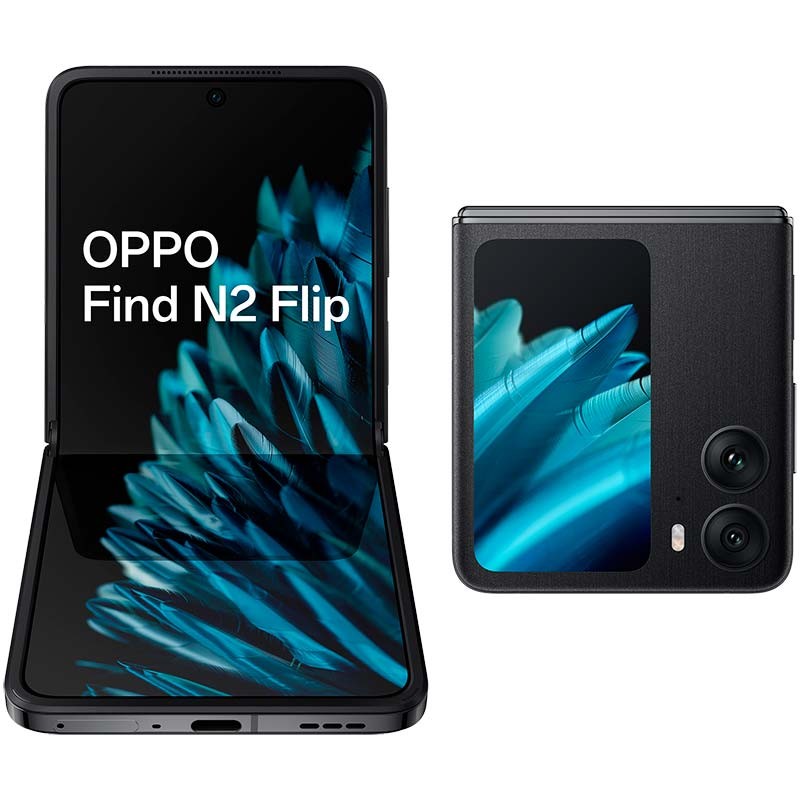 Teléfono móvil Oppo Find N2 Flip 5G 8GB/256GB Negro - Ítem