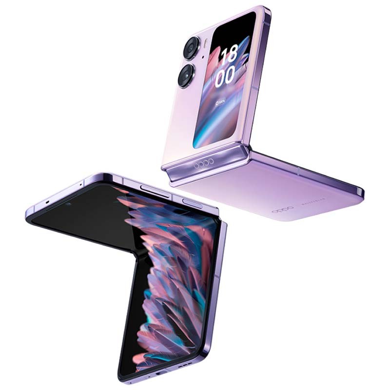 Téléphone portable Oppo Find N2 Flip 5G 8Go/256Go Pourpre - Ítem5