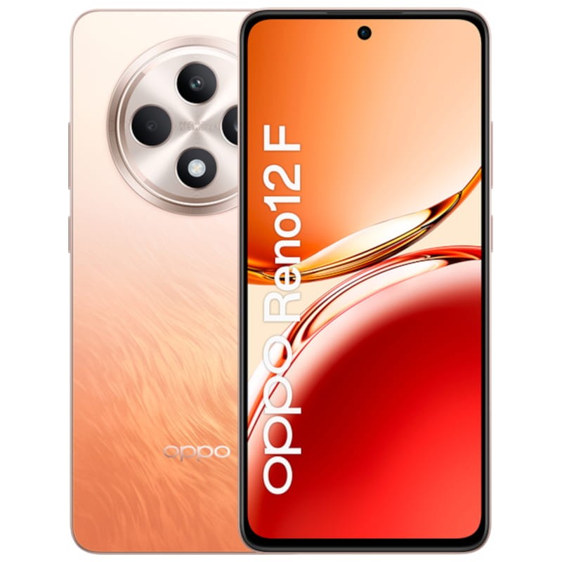Oppo Reno12 F 4G 8GB/256GB Naranja - Móvil Inteligente - Ítem