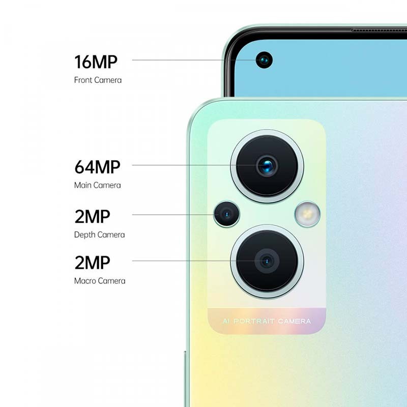 Teléfono móvil Oppo Reno8 Lite 5G 8GB/128GB Arcoíris - Ítem2