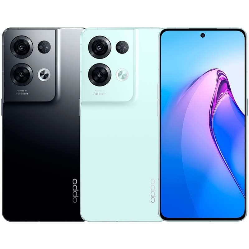 Teléfono móvil Oppo Reno8 Pro 5G 8GB/256GB Verde y Negro